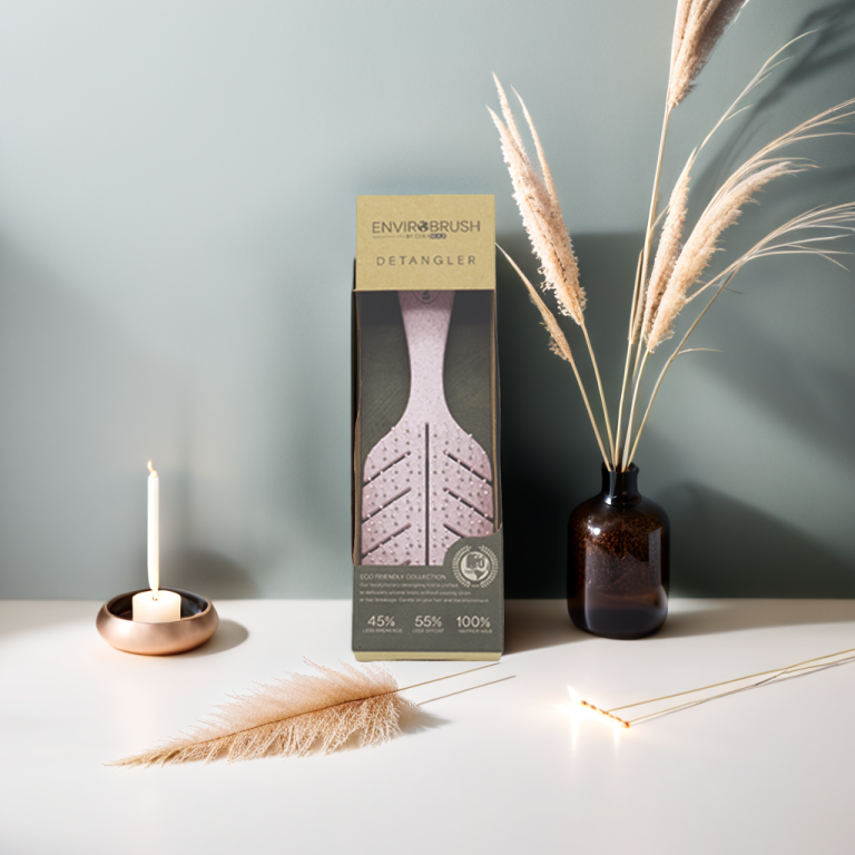 Beige Ceramax Eco Detangler Wheat Med