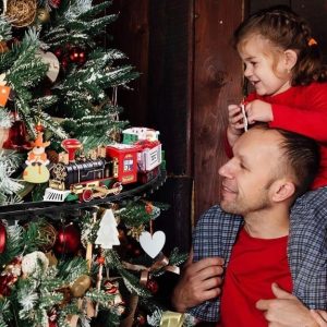 Christmas Track With Musical Train