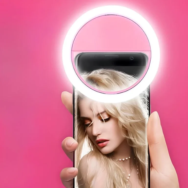 Pink Selfie Ring Light
