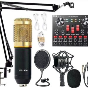 Professional Studio Kit With Sound Card