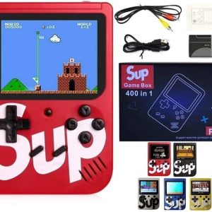 SUP 400-in-1 Rechargeable Mini Gameboy Console