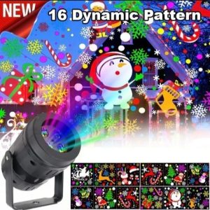 USB Christmas Projector LZP With 16 Fun Patterns