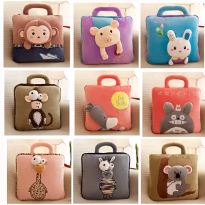 Folding Animal Pillow/Blanket