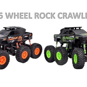 Toyshine 6 Wheel Rock Remote Control Monster Truck